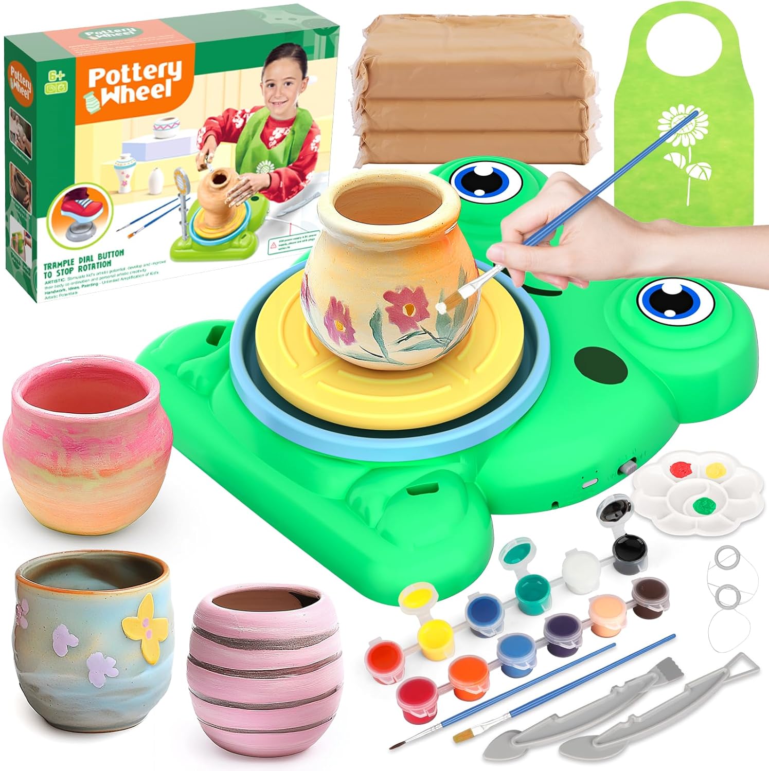 Aujazyble Complete Pottery Wheel Kit