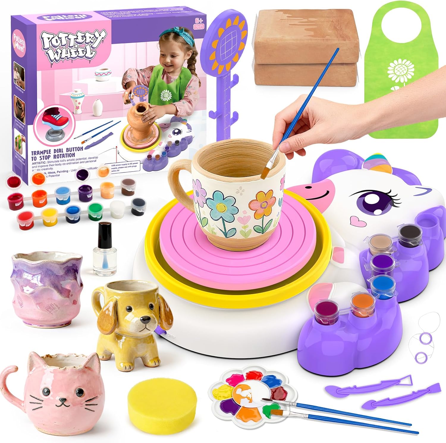 Aujazyble Studio Pottery Crafts Set